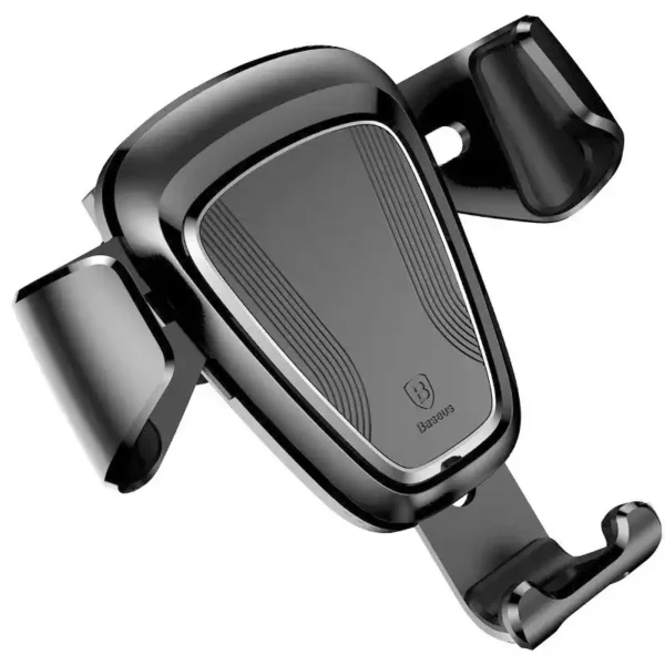 Gravitacinis laikiklis Baseus automobiliui ant grotelių – juodas - Image 7