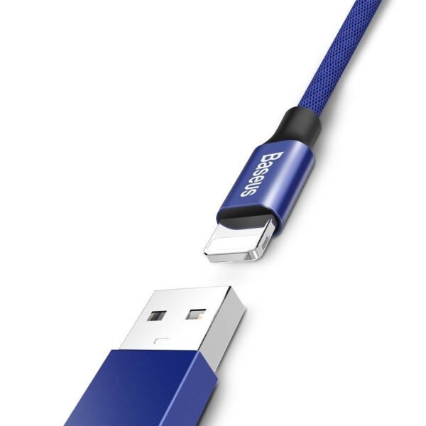 Baseus Yiven Lightning kabelis 120cm 2A (mėlynas) - Image 2