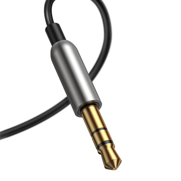 Baseus USB garso adapteris Bluetooth 5.0, AUX - juodas - Image 4