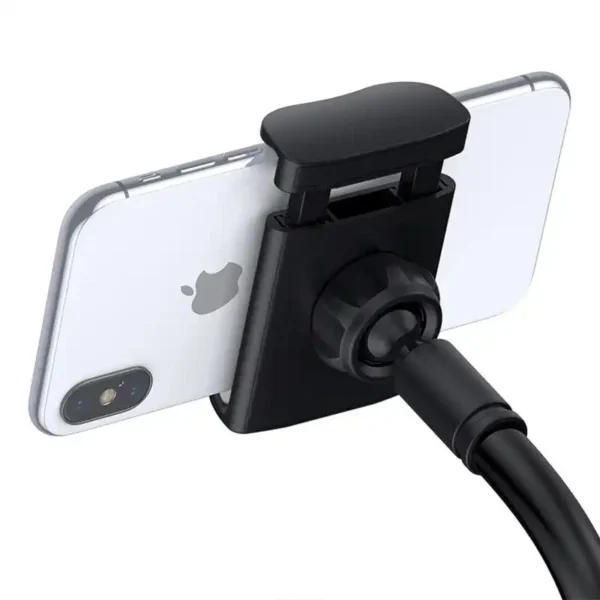 Baseus rankena su spaustuku išmaniajam telefonui arba planšetiniam kompiuteriui (pilka) - Image 3