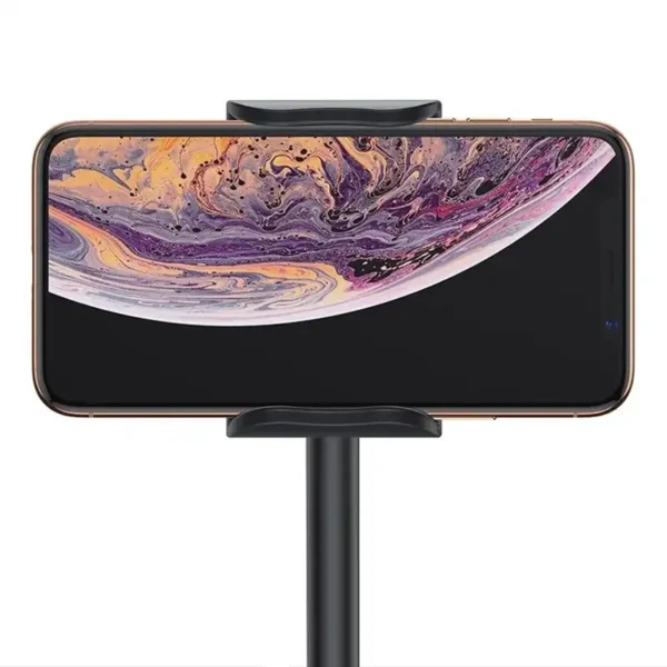 Baseus rankena su spaustuku išmaniajam telefonui arba planšetiniam kompiuteriui (pilka) - Image 4