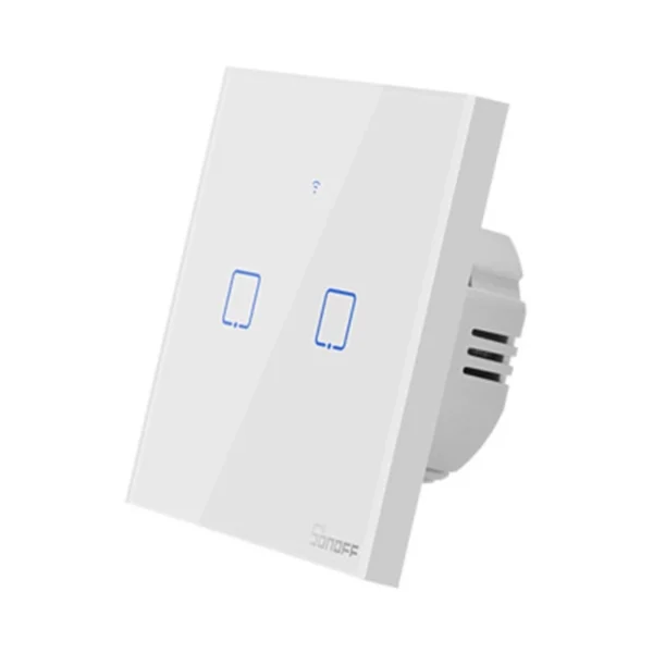 Išmanusis jungiklis WiFi + RF 433 Sonoff T1 EU TX (2 kanalai) - Image 3