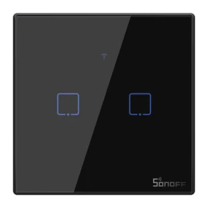 Touch light switch WiFi + RF 433 Sonoff T3 EU TX (2-channel)