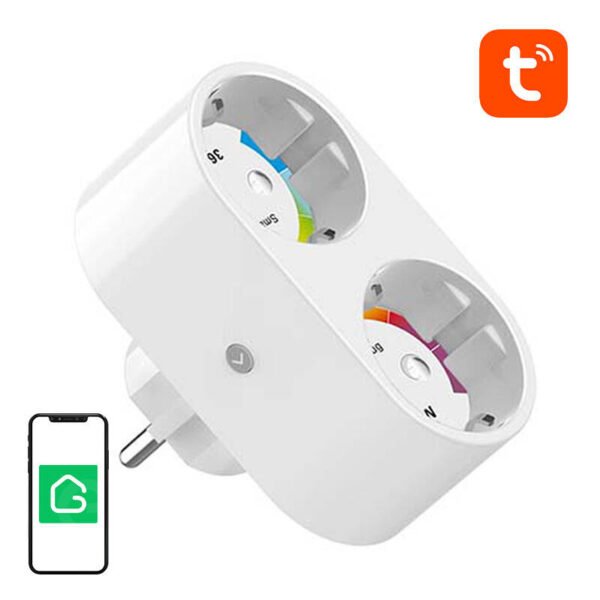Dual smart plug WiFi Gosund SP211 3500W