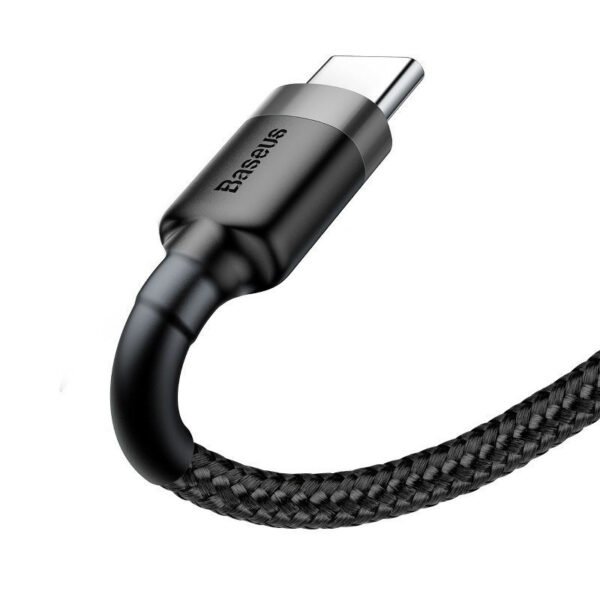 Baseus Cafule USB-C kabelis 2A 3 m (juodas+pilkas) - Image 6