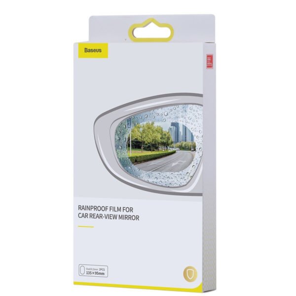 Atsparios lietui plėvelės automobilio veidrodėliams Baseus, 2 vnt. - Image 6
