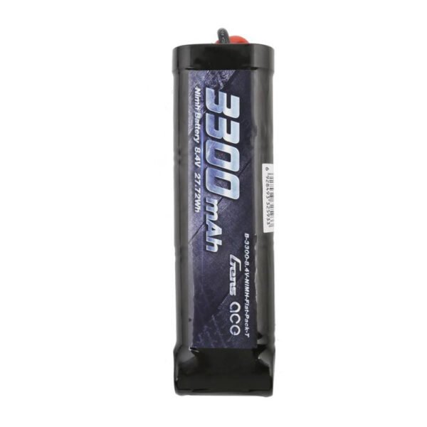 Akumuliatorius Gens Ace 3300mAh 8,4V NiMH Flat T Plug - Image 3