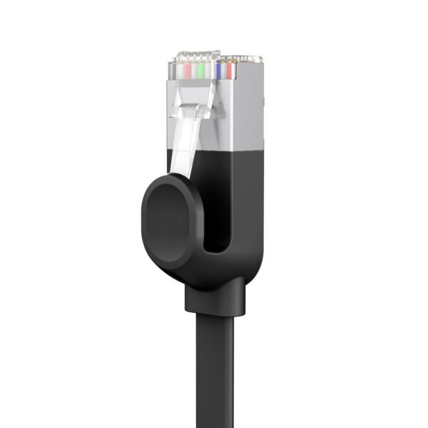 Baseus Cat 6 UTP Ethernet RJ45 plokščias kabelis 1m juodas - Image 5