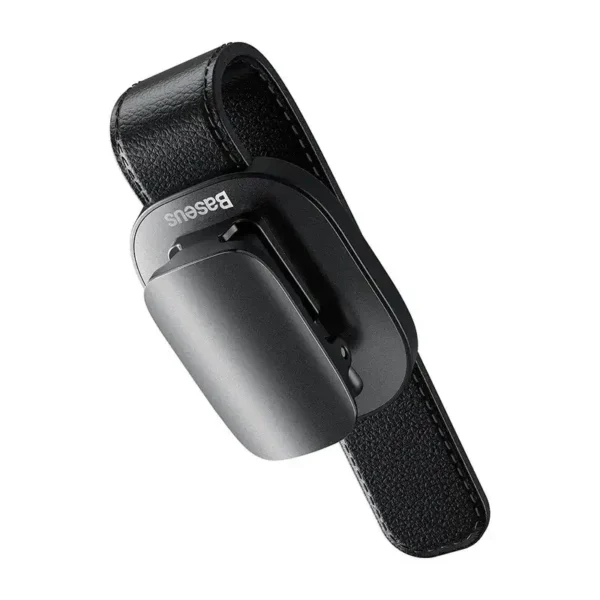Baseus Platinum automobilinis akinių laikiklis (spaustuko tipo) juodas - Image 4