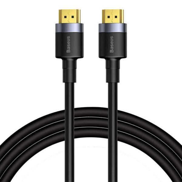 Baseus Cafule 4K HDMI male į 4K HDMI male adapterio kabelis 2m juodas - Image 2