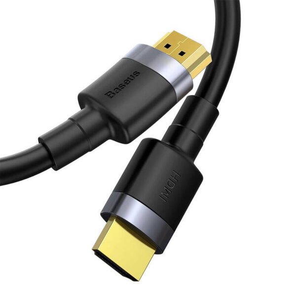 Baseus Cafule 4K HDMI male į 4K HDMI male adapterio kabelis 2m juodas - Image 3