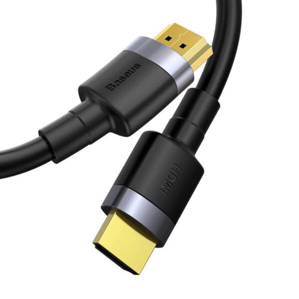 Baseus Cafule 4K HDMI male į 4K HDMI male adapterio kabelis 5m juodas - Image 3