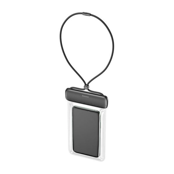 Baseus Let's Go Universalus vandeniui atsparus dėklas išmaniesiems telefonams (juodas) - Image 3