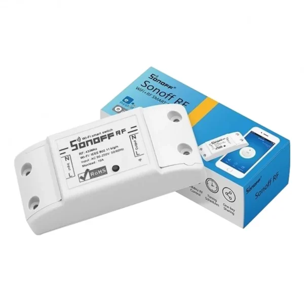 Išmanusis jungiklis WiFi + RF 433 Sonoff RF R2 (naujas) - Image 6