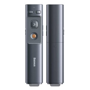 with a laser pointer - gray