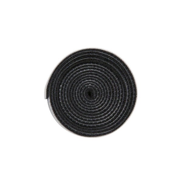 Baseus spalvingi apskritimo formos Velcro dirželiai 1 m juodi - Image 4