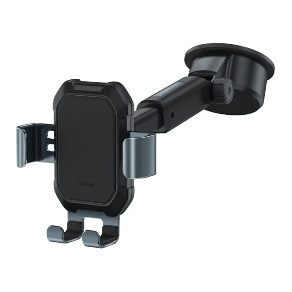 Baseus Tank telefono gravitacinis laikiklis su siurbtuku (juodas) - Image 3
