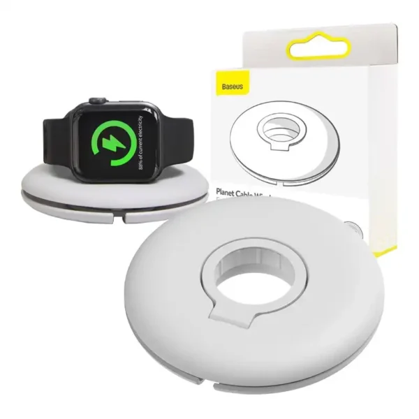 Baseus AppleWatch įkroviklio laikiklis (baltas) - Image 8