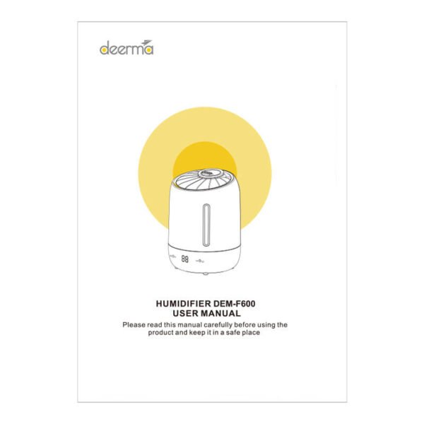 Ultragarsinis oro drėkintuvas Deerma F600 - Image 3