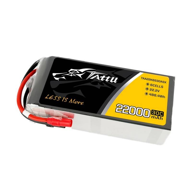 Tattu akumuliatorius 22000mAh 22.2V 30C 6S1P LiPo AS150+XT150 - Image 2