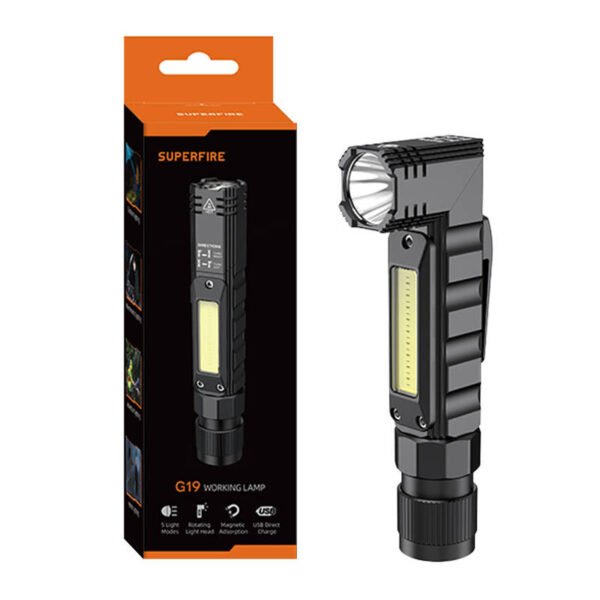 Multifunction flashlight Superfire G19