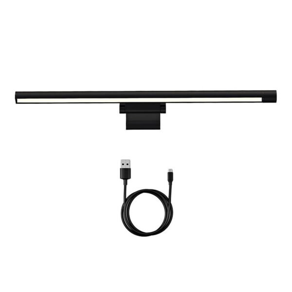 Baseus i-Wok Pro serijos USB reguliuojamo šviesumo ekrano pakabinama lempa (juoda) - Image 4