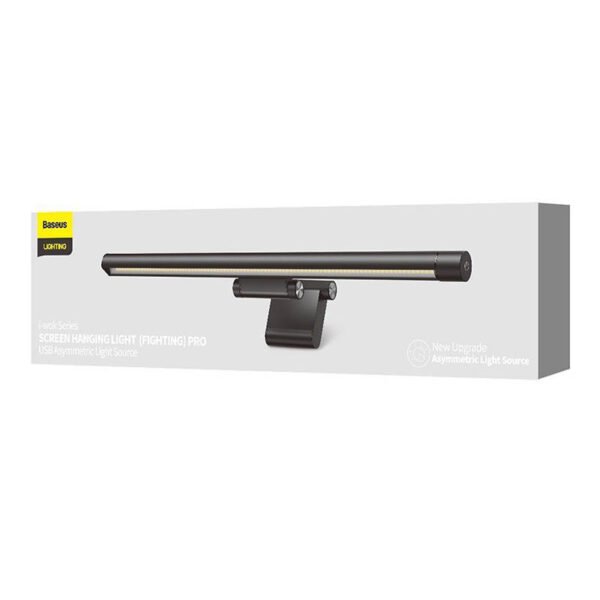 Baseus i-Wok Pro serijos USB reguliuojamo šviesumo ekrano pakabinama lempa (juoda) - Image 9