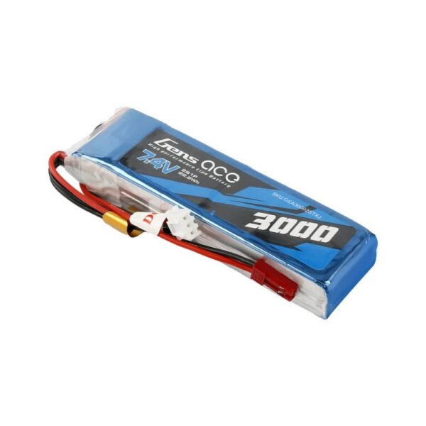 Gens Ace akumuliatorius 3000mAh 7.4V 1C 2S1P LiPo - Image 3