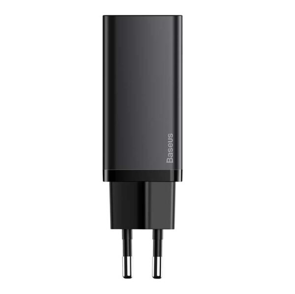 Greitasis kelioninis įkroviklis Baseus GaN2 Lite USB+C 65W EU (juodas) - Image 5