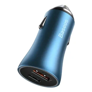 40W (blue) + USB-C - Lightning cable 1m (blue)
