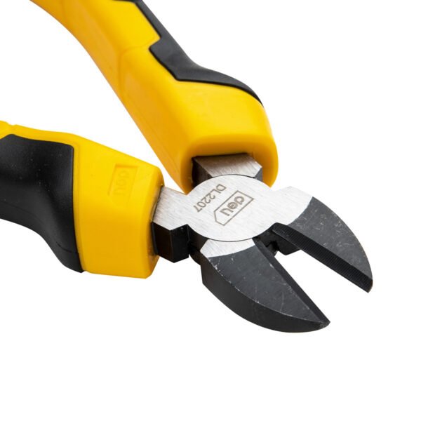 Įstrižinės replės 7” Deli Tools EDL2207 (geltonos) - Image 2