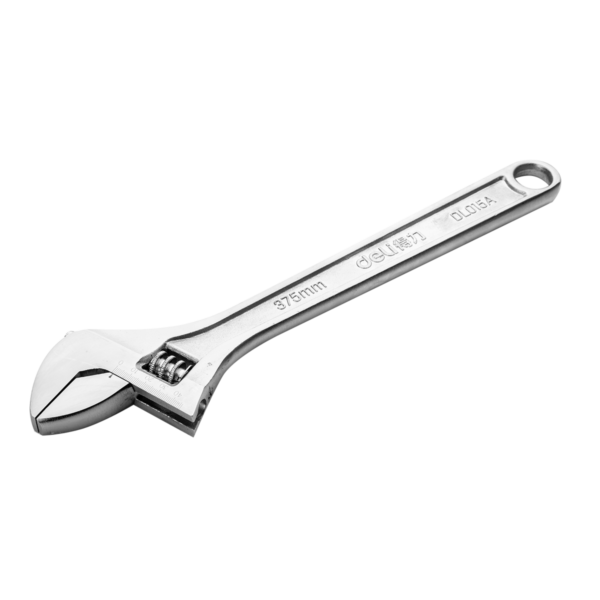 Reguliuojamas raktas 15” Deli Tools EDL015A (sidabrinis) - Image 3