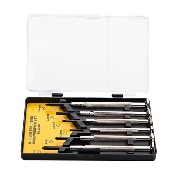 Tiksliųjų atsuktuvų rinkinys 6 vnt. Deli Tools EDL3206 - Image 4