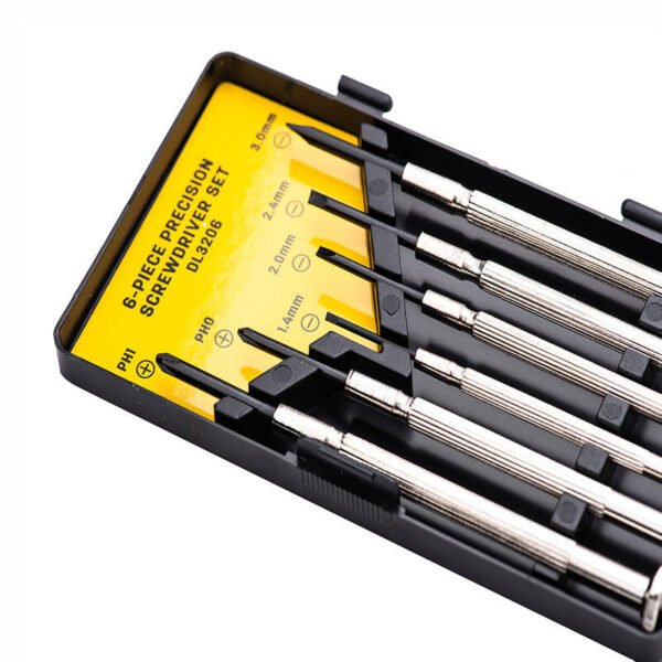 Tiksliųjų atsuktuvų rinkinys 6 vnt. Deli Tools EDL3206 - Image 6
