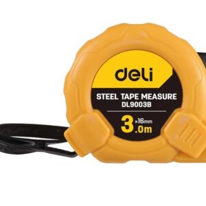Steel Measuring Tape 3m/16mm Deli Tools EDL9003B (yellow)