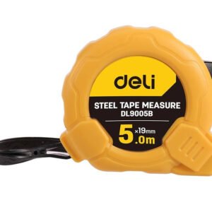Steel Measuring Tape 5m/19mm Deli Tools EDL9005B (yellow)