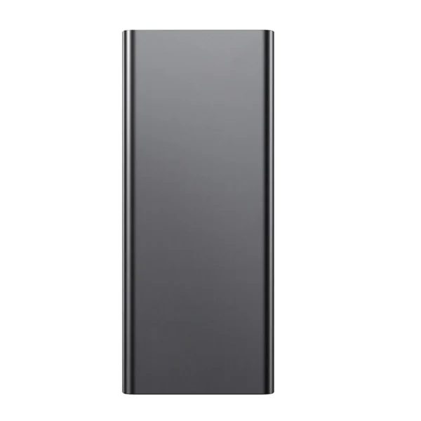 Išorinė baterija Baseus Adaman Metal 20000mAh PD QC 3.0 65W 2xUSB + USB-C + micro USB (juodas) - Image 3
