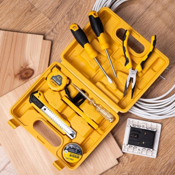 Namų įrankių rinkinys 8 vnt. Deli Tools EDL1008J - Image 7