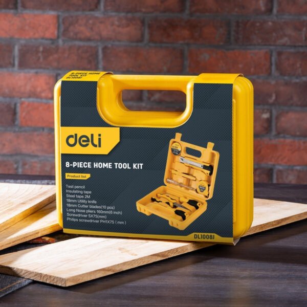 Namų įrankių rinkinys 8 vnt. Deli Tools EDL1008J - Image 8