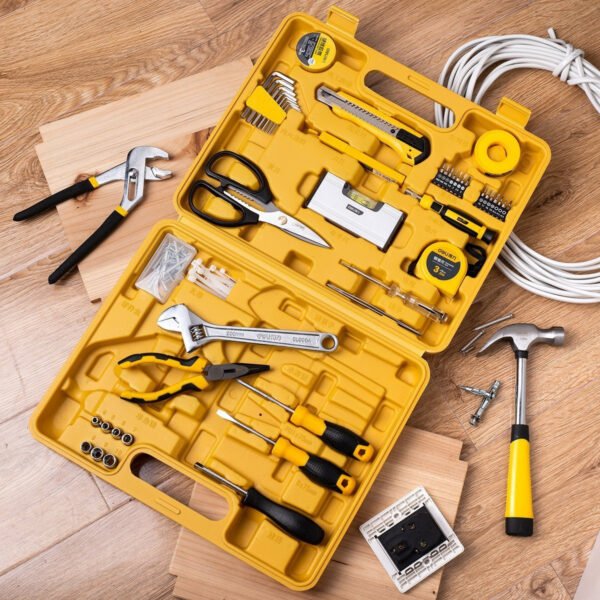 Namų įrankių rinkinys 48 vnt. Deli Tools EDL1048J - Image 8