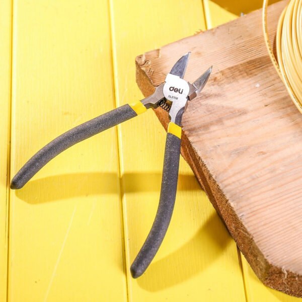 Kerpamosios replės 6” Deli Tools EDL2706 (juodos) - Image 8