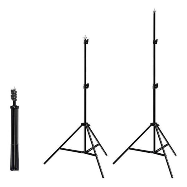 Puluz 2x3m foto fonas/standas + fono uždangalai 3 vnt PKT5205 - Image 3