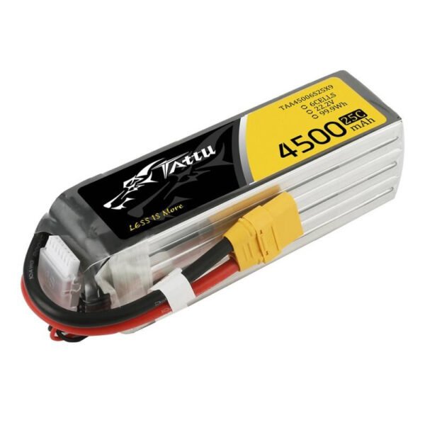 Baterija Tattu 4500mAh 22.2V 25C 6S1P XT90 - Image 2