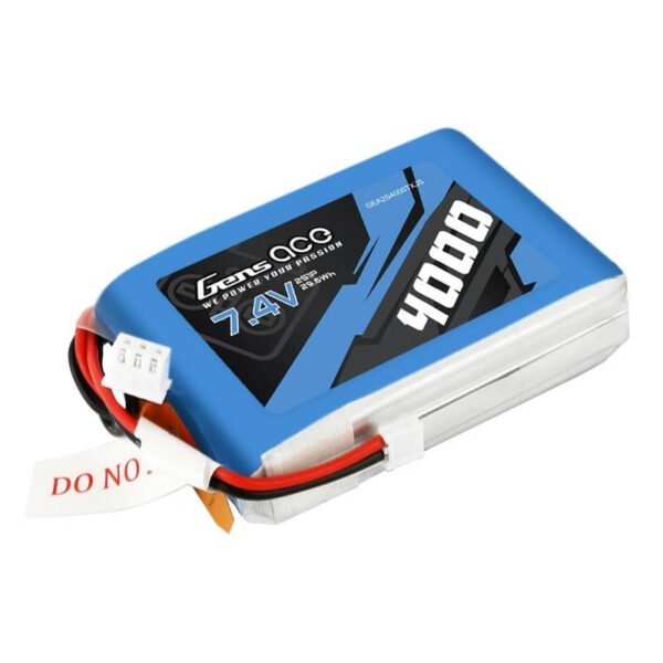 Baterija Gens Ace 4000mAh 7.4V 1C LiPo - Image 2