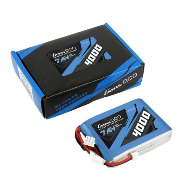 Baterija Gens Ace 4000mAh 7.4V 1C LiPo - Image 5