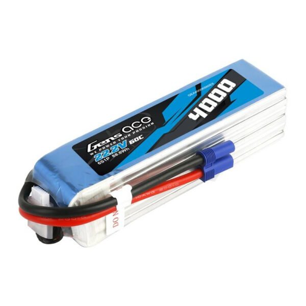 Baterija Gens Ace 4000mAh 22.2V 60C 6S1P EC5 - Image 2