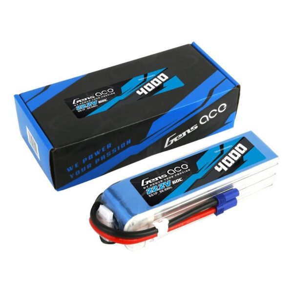 Baterija Gens Ace 4000mAh 22.2V 60C 6S1P EC5 - Image 5