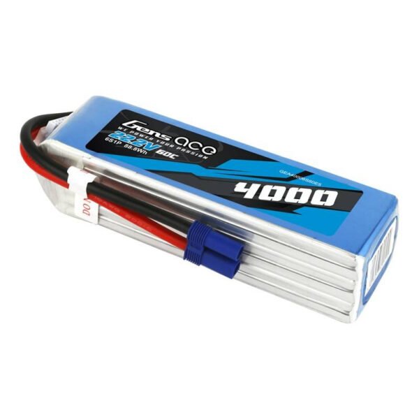 Baterija Gens Ace 4000mAh 22.2V 60C 6S1P EC5 - Image 3