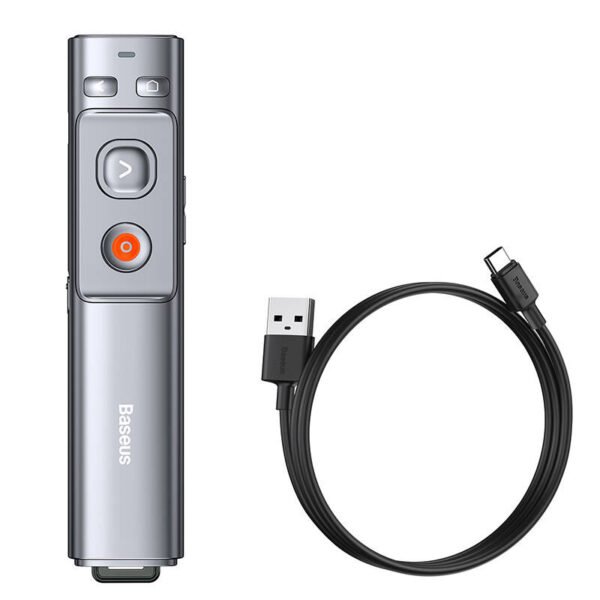 with a laser pointer - gray