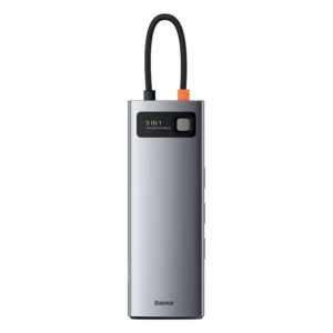 USB-C to 3x USB 3.0 + HDMI + USB-C PD + Ethernet RJ45 + microSD/SD + VGA